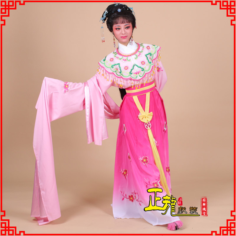石家庄水袖青衣练功花旦服 梅花古装衣