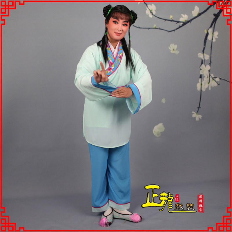 石家庄歌仔戏童生小孩影视银心四九服 书童衣